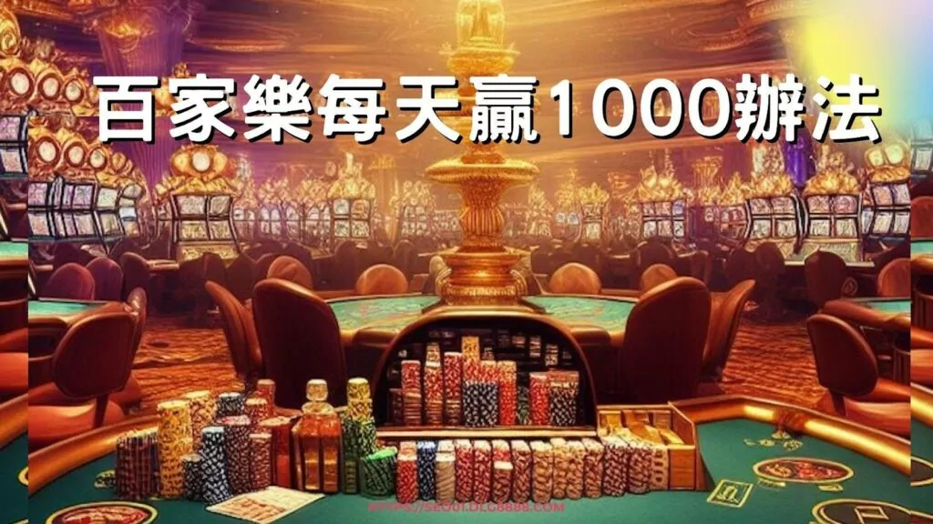 百家樂每天贏1000辦法